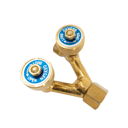ACETYLENE TWIN OUTLET VALVE